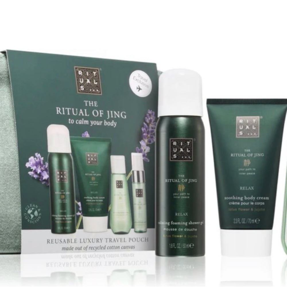 The Ritual of Jing Relax Bath & Body Set - Green